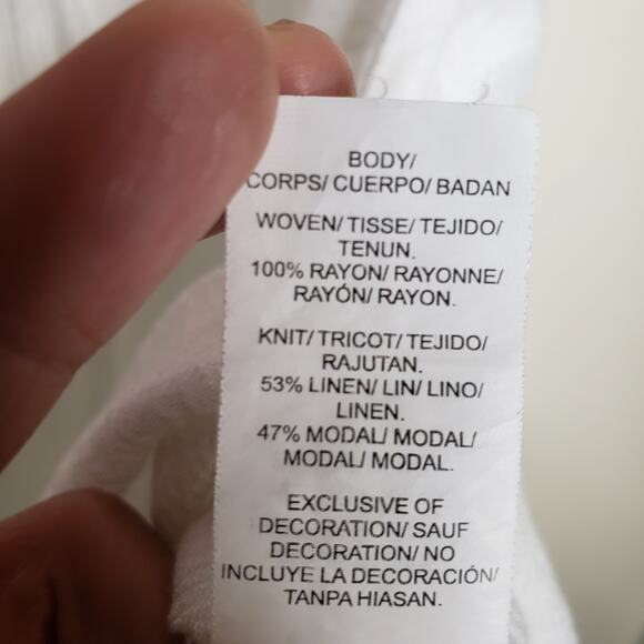 Lucky Brand| Embroidered Aztec Top - Picture 8 of 11